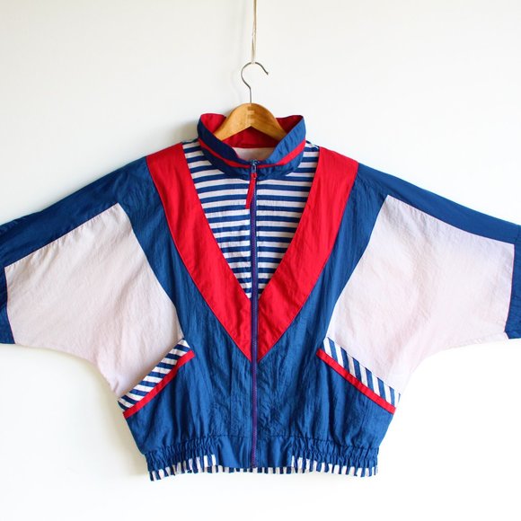 Vintage 90's River Edge Sailor Windbreaker Jacket - Picture 5 of 10